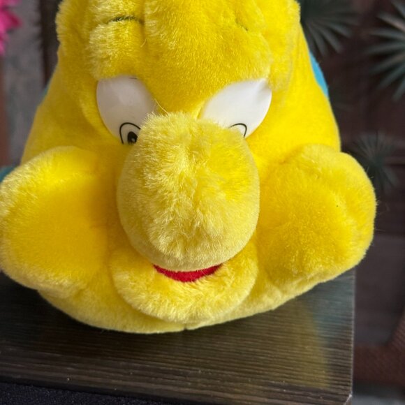 Disney Authentic Original The Little Mermaid Flounder 10" Plush Stuffed Animal - Picture 3 of 7
